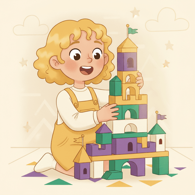 Penny Building a Dream Castle